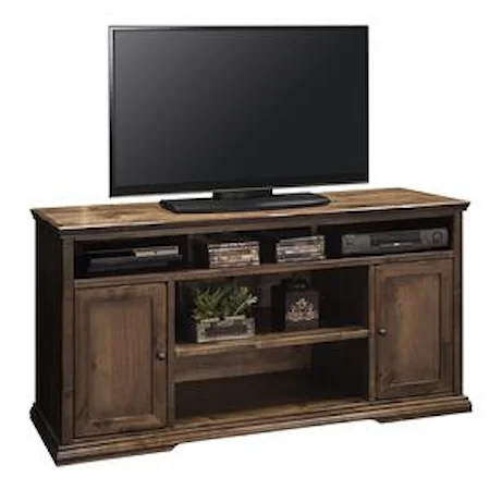 60" TV Console with Rear Cord Management